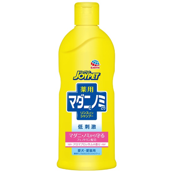 ジョイペット 薬用 マダニとノミとりシャンプー アロマブロッサムの