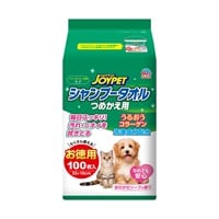 ジョイペット シャンプータオル ペット用 つめかえ用 100枚 JOYPET アース・ペット(100枚)