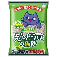 クリーンケア えんどう豆の猫砂 6L アース・ペット(6L)