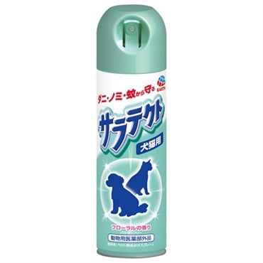 サラテクト スプレー 犬猫用 200ml わんテクト アース・ペット 【動物用医薬部外品】