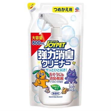 ジョイペット 強力消臭クリーナー 詰替 800ml JOYPET アース・ペット