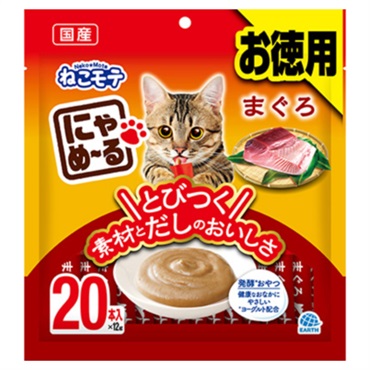 にゃめ～る まぐろ 20本 ねこモテ Neko★Mote アース・ペット