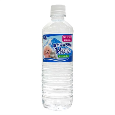 ペットの天然水 Vウォーター 500mL アース・ペット