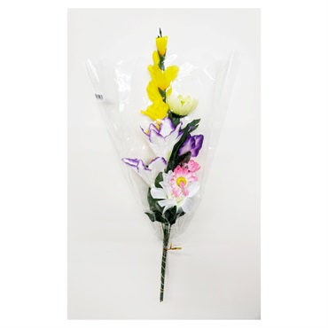 仏花 造花組花M 5本束