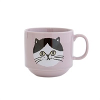 アイラブキャット！ マグ(ピンク)