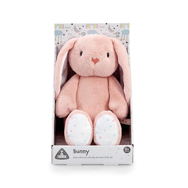【新品】アンプリ Bear’s Chocolaterieオーバーニー(ピンク) アーリーラーニングセンター ELC ふわふわアニマル ピンクバニー
