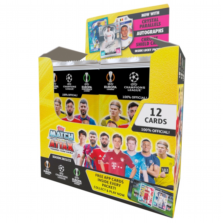 Topps Match Attax BOX 21-22 5053307052406 トレーディングカード