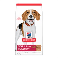 ヒルズ サイエンス・ダイエット アダルト 1～6歳 小粒 成犬用 ラム＆ライス 6.5kg Hill's SCIENCE DIET 日本ヒルズ・コルゲート(6.5kg)