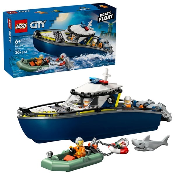 レゴ（LEGO）シティ ポリスボートチェイス 60456 5702017812465