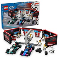 レゴ(LEGO) シティ F1(R) Mercedes-AMG & Alpine レースカーガレージ