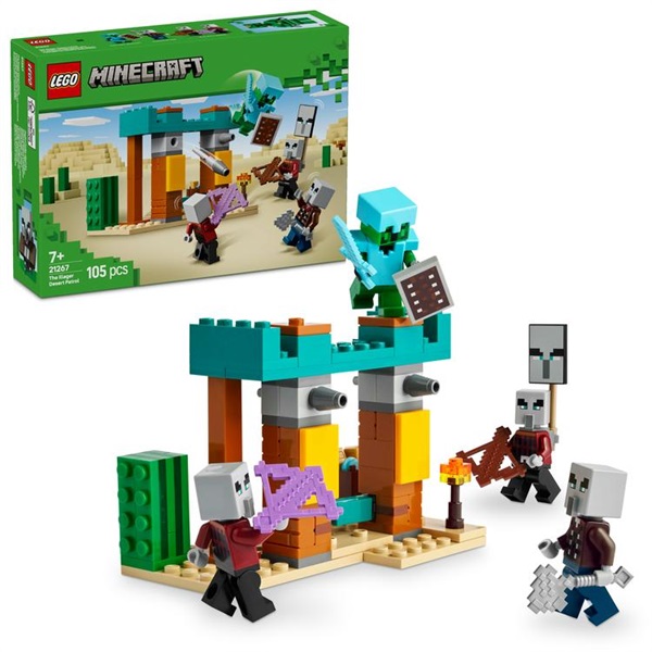 レゴ(LEGO) マインクラフト 邪悪な村人の砂漠パトロール 21267 