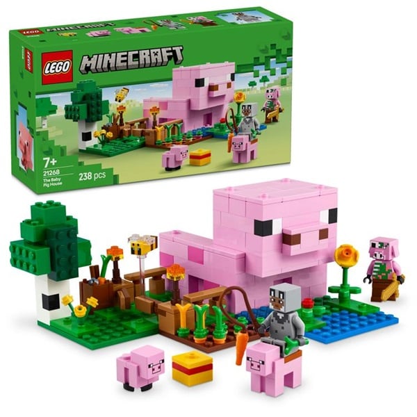 レゴ(LEGO) マインクラフト 赤ちゃんブタのおうち 21268