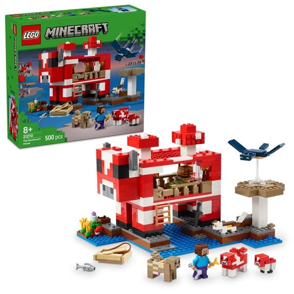 レゴ(LEGO) マインクラフト ムーシュルームハウス 21270 5702017815442 