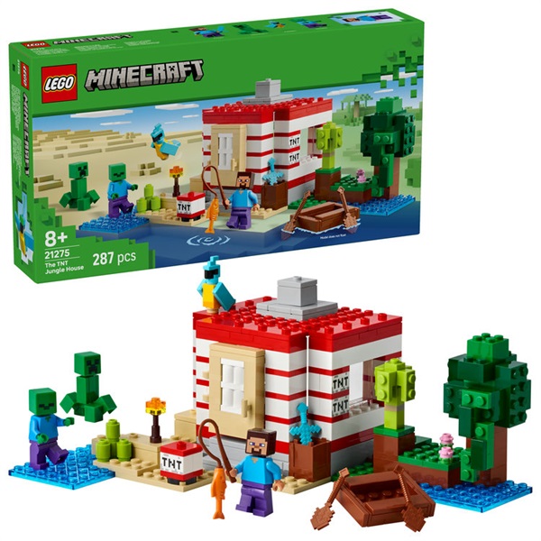 レゴ（LEGO）マインクラフト TNT ジャングルハウス 21275　5702017815497(5702017815497)