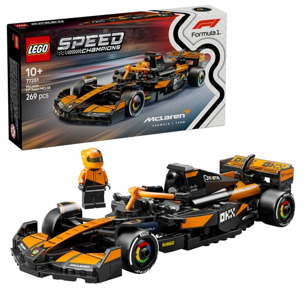レゴ(LEGO) スピードチャンピオン 77251 McLaren F1(R) Team MCL38