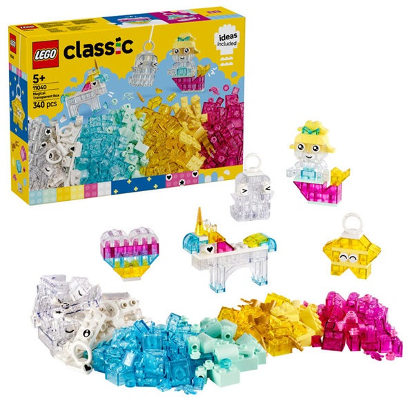 レゴ(LEGO) クラシック 11040 まほうのアイデアボックス＜クリアカラー 