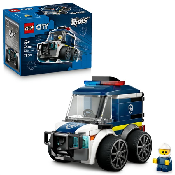 レゴ(LEGO) シティ ライド – ポリストラック 60481 5702018031766