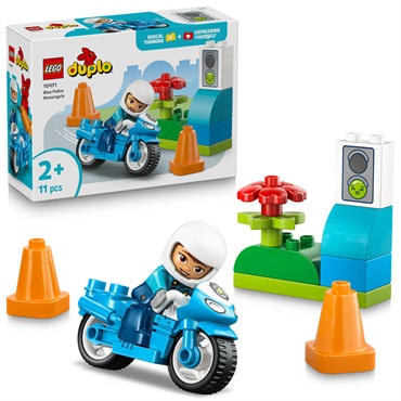 レゴ(LEGO) デュプロ 青いポリスバイク 10471　5702018032015