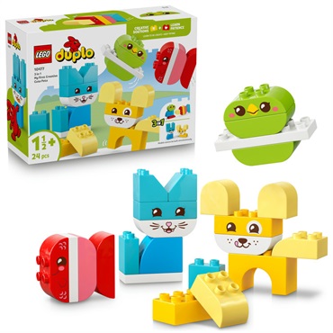レゴ(LEGO) デュプロ はじめてのデュプロ 3 in 1 ペットをつくろう 10477　5702018032039