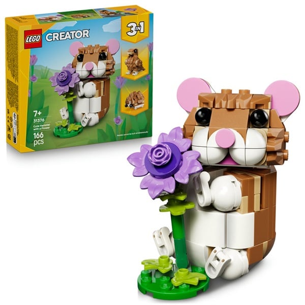 レゴ(LEGO) クリエイター お花だいすき ちびっこハムちゃん 31376