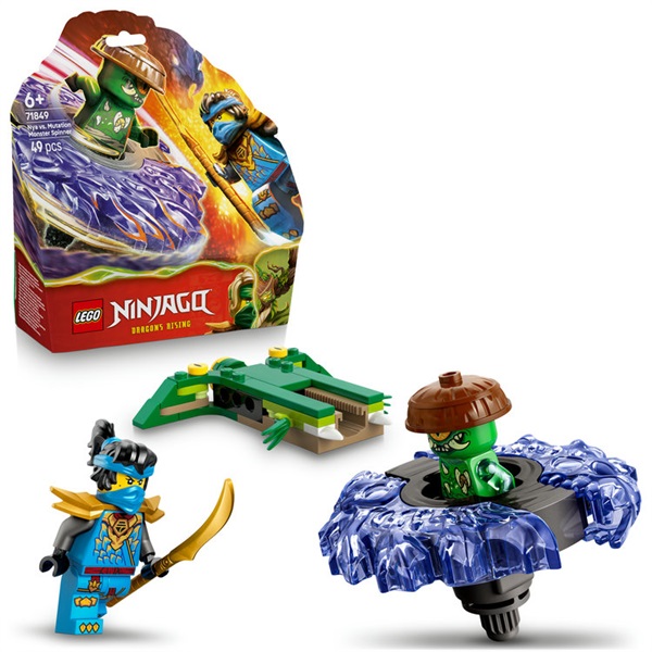 レゴ(LEGO) ニンジャゴー ニャー vs. エレメントモンスター・スピナー