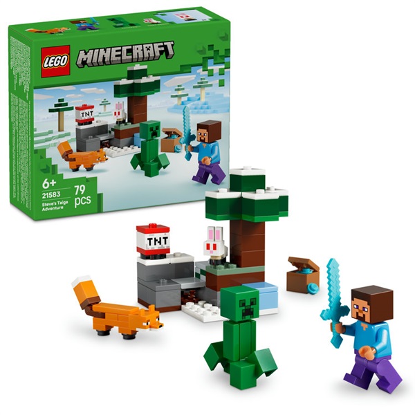 レゴ(LEGO) マインクラフト スティーブのタイガの冒険 21583