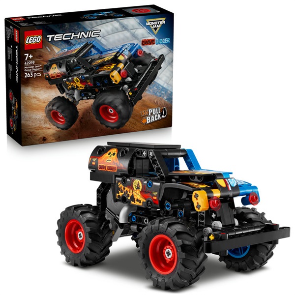 レゴ(LEGO) テクニック Monster Jam(TM) Grave Digger(TM) ファイヤー
