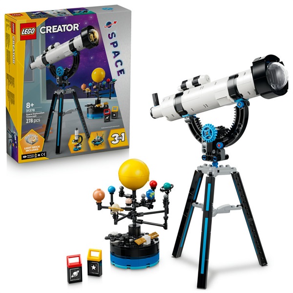レゴ(LEGO) クリエイター 宇宙探査 望遠鏡 31378 5702018054727