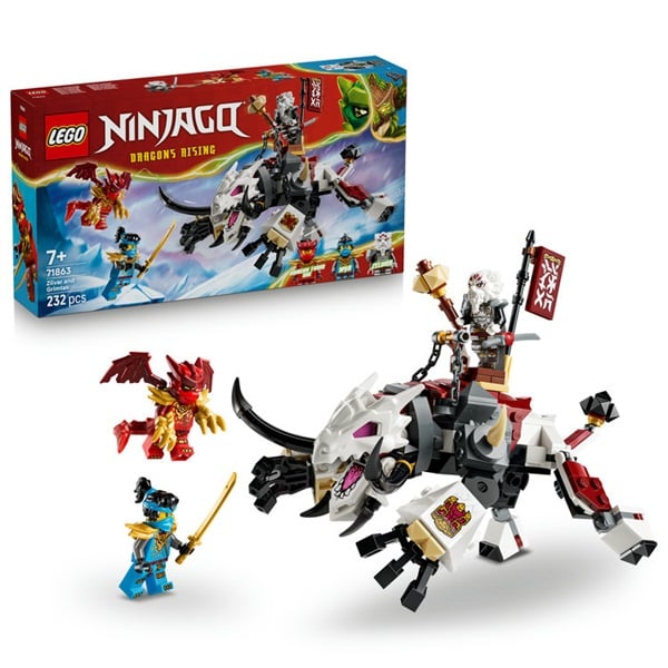 レゴ(LEGO) ニンジャゴー ジルヴァーとドラゴン・ビースト 71863
