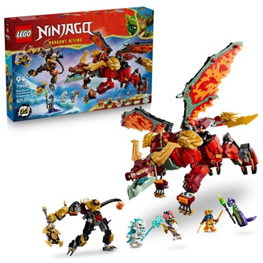 レゴ(LEGO) ニンジャゴー ワイルドファイヤの変形メカドラゴン 71868　5702018055823