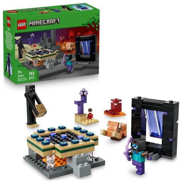 レゴ(LEGO) マインクラフト ネザーとエンドポータルの旅 21584　5702018055892(5702018055892)
