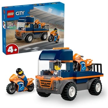 グレコ　シティトラック レゴ(LEGO) シティ バイク輸送車 60491 5702018056608 | イオン