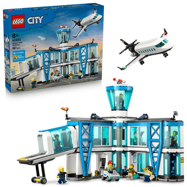 レゴ(LEGO) シティ 空港ターミナルと飛行機 60502　5702018056929(5702018056929)