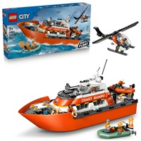 レゴ(LEGO) シティ 沿岸警備隊レスキュー ボート＆ヘリコプター 60504