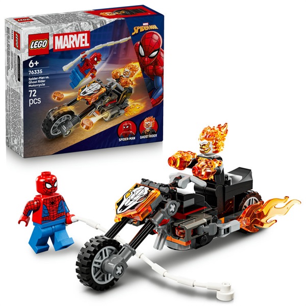 レゴ(LEGO) マーベル スパイダーマンとゴーストライダーの戦い 76335