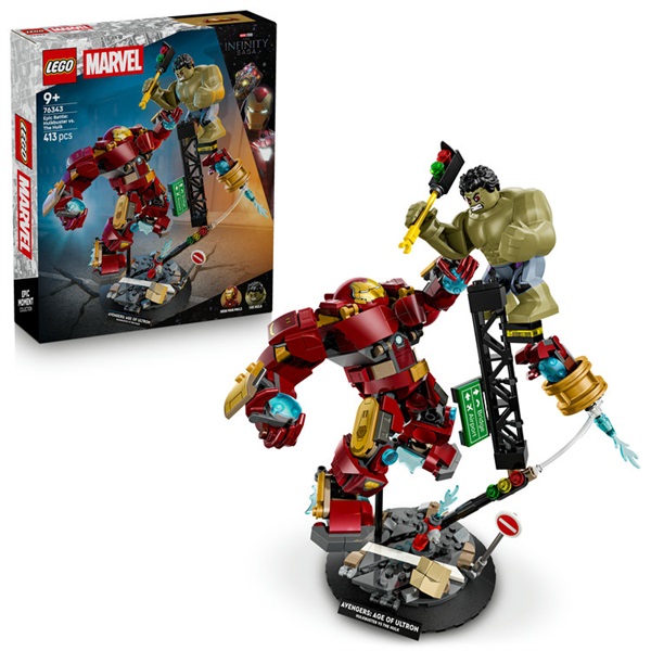 レゴ(LEGO) マーベル ハルクバスターとハルクの対決 76343