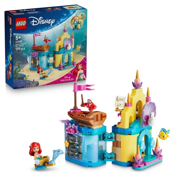 レゴ(LEGO) ディズニー アリエルの魔法のミニパレス 43285