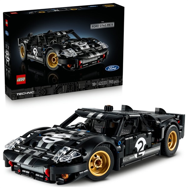 レゴ(LEGO) テクニック 1966 Ford GT40 MKII レースカー 42223