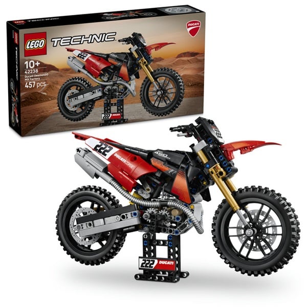 レゴ(LEGO) テクニック Ducati Desmo450 MX Factory バイク 42238　5702018067772(5702018067772)