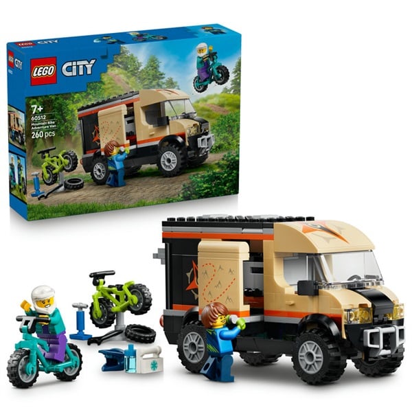 レゴ(LEGO) シティ マウンテンバイクを載せたトラック 60512
