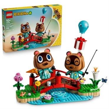 レゴ(LEGO) どうぶつの森 まめきち＆つぶきち　のんびりお散歩 77059　5702018069035
