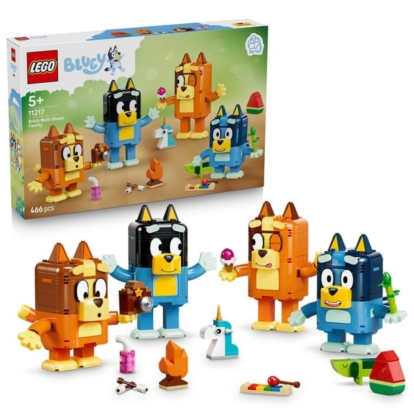 レゴ(LEGO) ブルーイ ブルーイファミリー 11217 5702018069493(5702018069493)