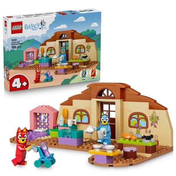 レゴ(LEGO) ブルーイ ラスティとブルーイといっしょに学校へ行こう 11221 5702018069509(5702018069509)