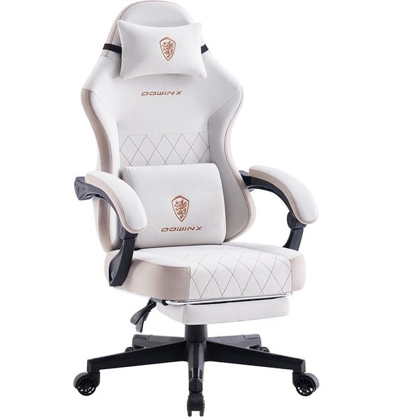 ゲーミングチェア LS-66D50G-02 ベージュ | イオンスタイルオンライン