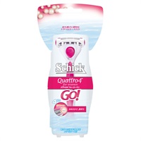 シック  クアトロ4 フォーウーマン GO! ホルダー 替刃1個付 1セット シック Schick シック・ジャパン(刃付き)