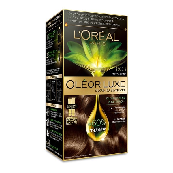 オレオリュクス ロレアルパリ L'OREAL PARIS 日本ロレアル株式会社(8CBキャラメルブラウン)