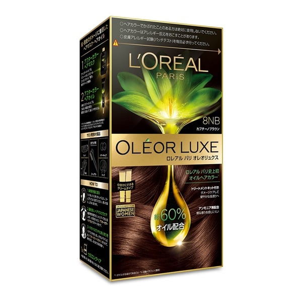 オレオリュクス ロレアルパリ L'OREAL PARIS 日本ロレアル株式会社(8NBカプチーノブラウン)