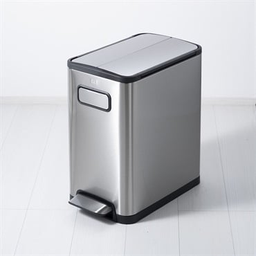 ＥＫＯＪＡＰＡＮ　エコフライステップビン　EK9377MT　ゴミ箱　ダストボックス(EK9377MT-20L)