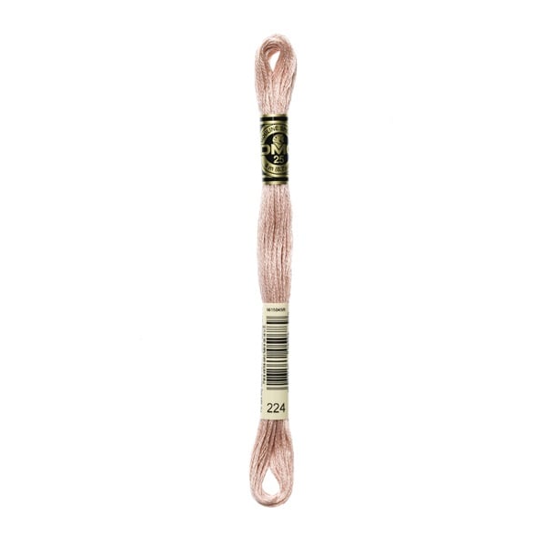 DMC 25番刺繍糸(224)