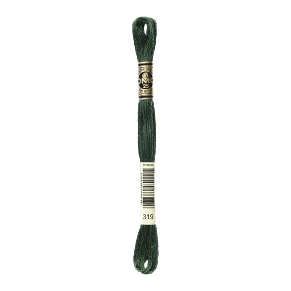 DMC 25番刺繍糸(319)